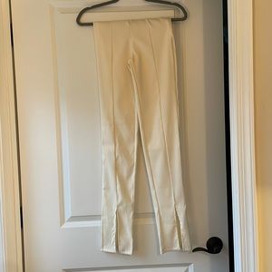 Missguided cream pants NWT